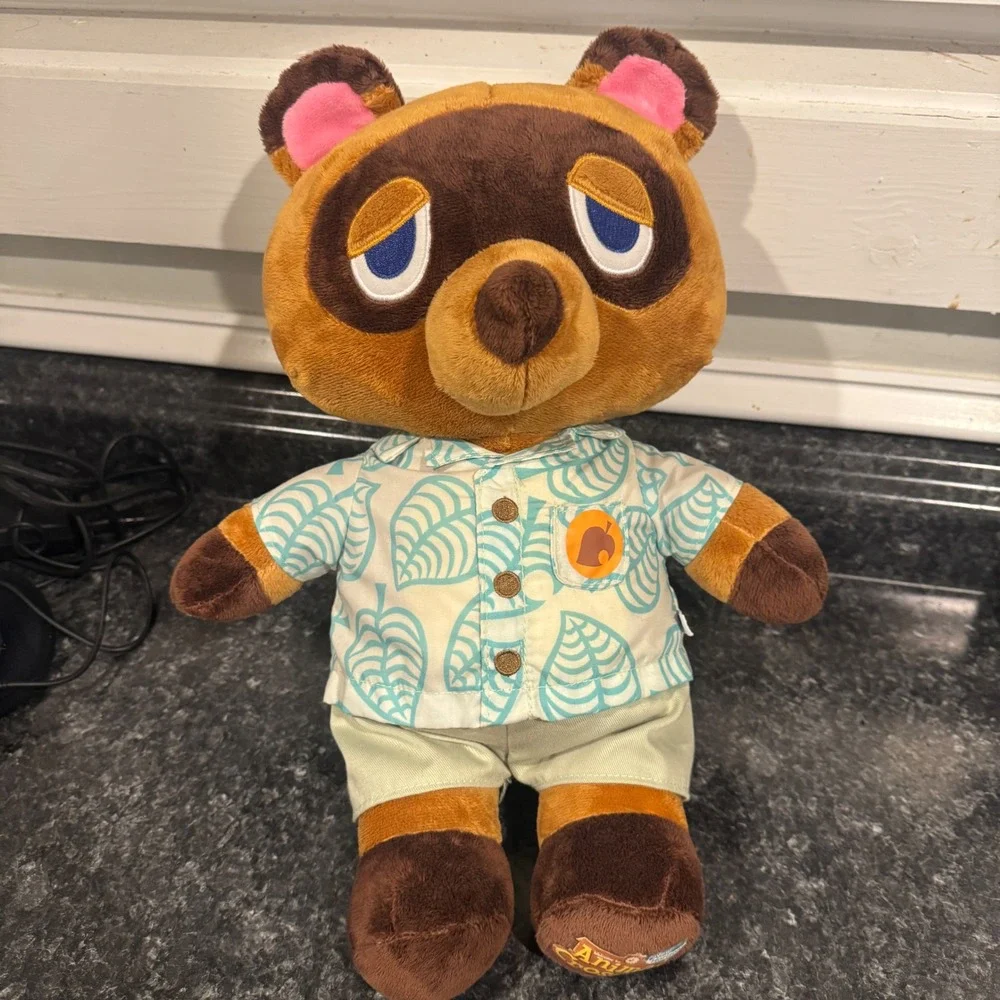 Build A Bear Animal Crossing New Horizons Tom Nook Stuffed Plush Toy Nintendo - Picture 2 of 10
